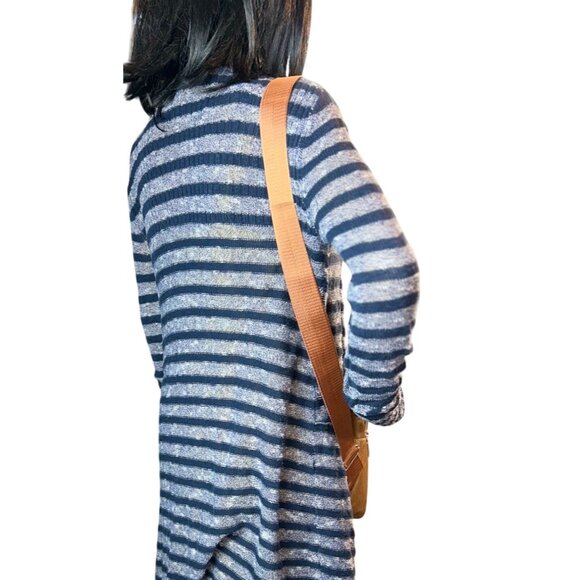 Unisex PU Leather Adjustable Travel/Cross body Bag in Whiskey Brown NWOT - Picture 8 of 10